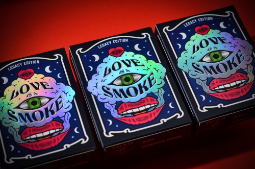 Love is a Smoke Playing Cards 