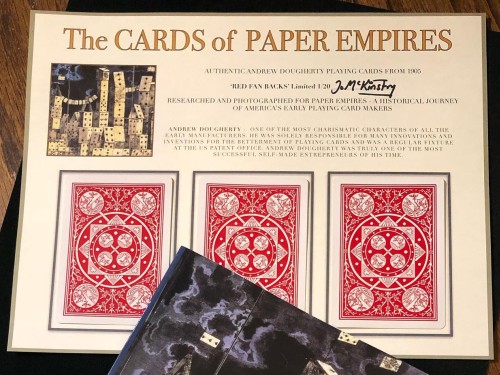 playing card book