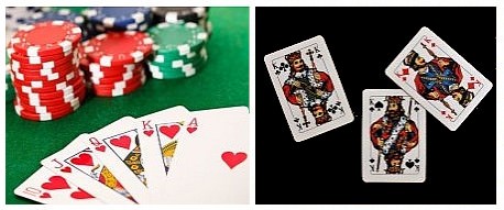 Playing Card and Poker Chips