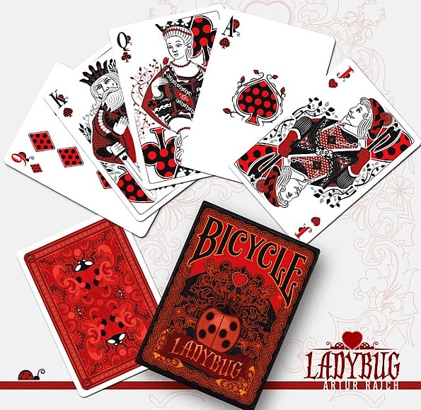 ladybug playing cards
