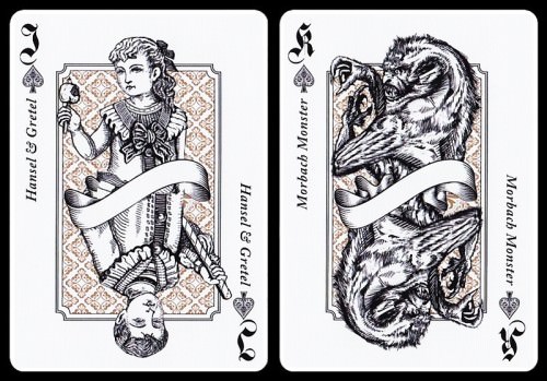 Grimms' Fairy Tales playing cards