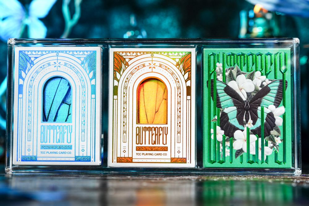 Kickstarter: Butterfly Playing Cards by TCC Fashion | BoardGameGeek