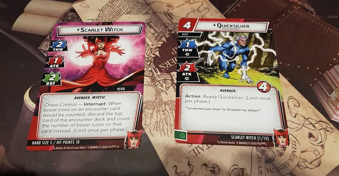 Dice Masters Scarlet Witch Avengers Disassembled OP LE Promo F2