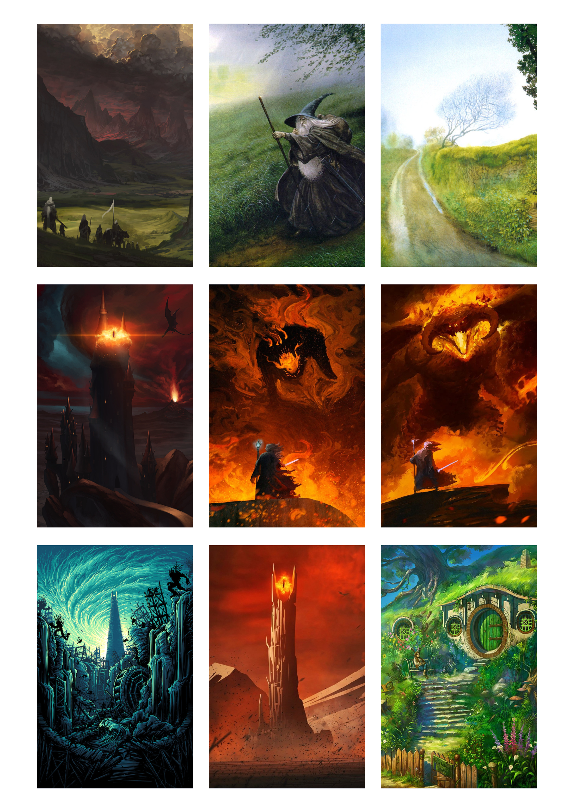 tales of middle earth card sleeves The Lord of the Rings: Journeys in Middle-Earth Card Sleeves main image 1