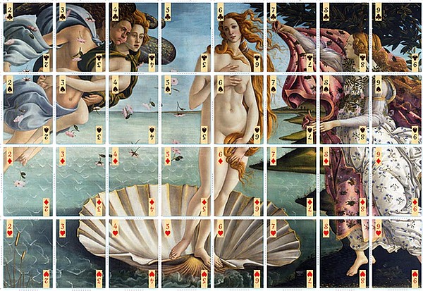 Birth of Venus Puzzle Playing Cards