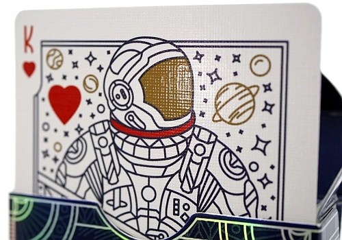 space playing cards