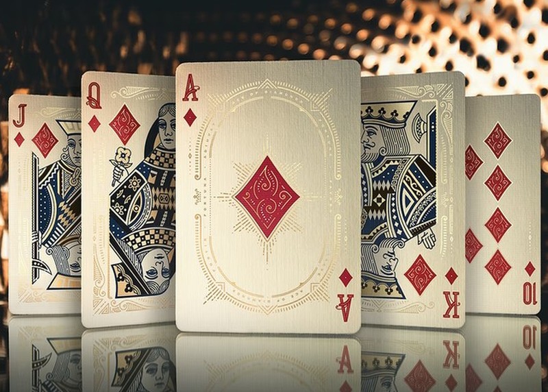 Original Playing Cards Poker US Patent Art Print Official Vintage Antique 175 