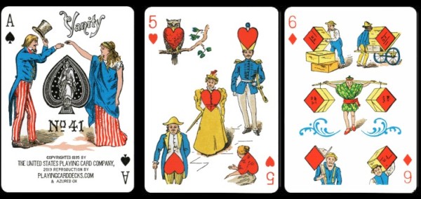 vanity fair playing cards