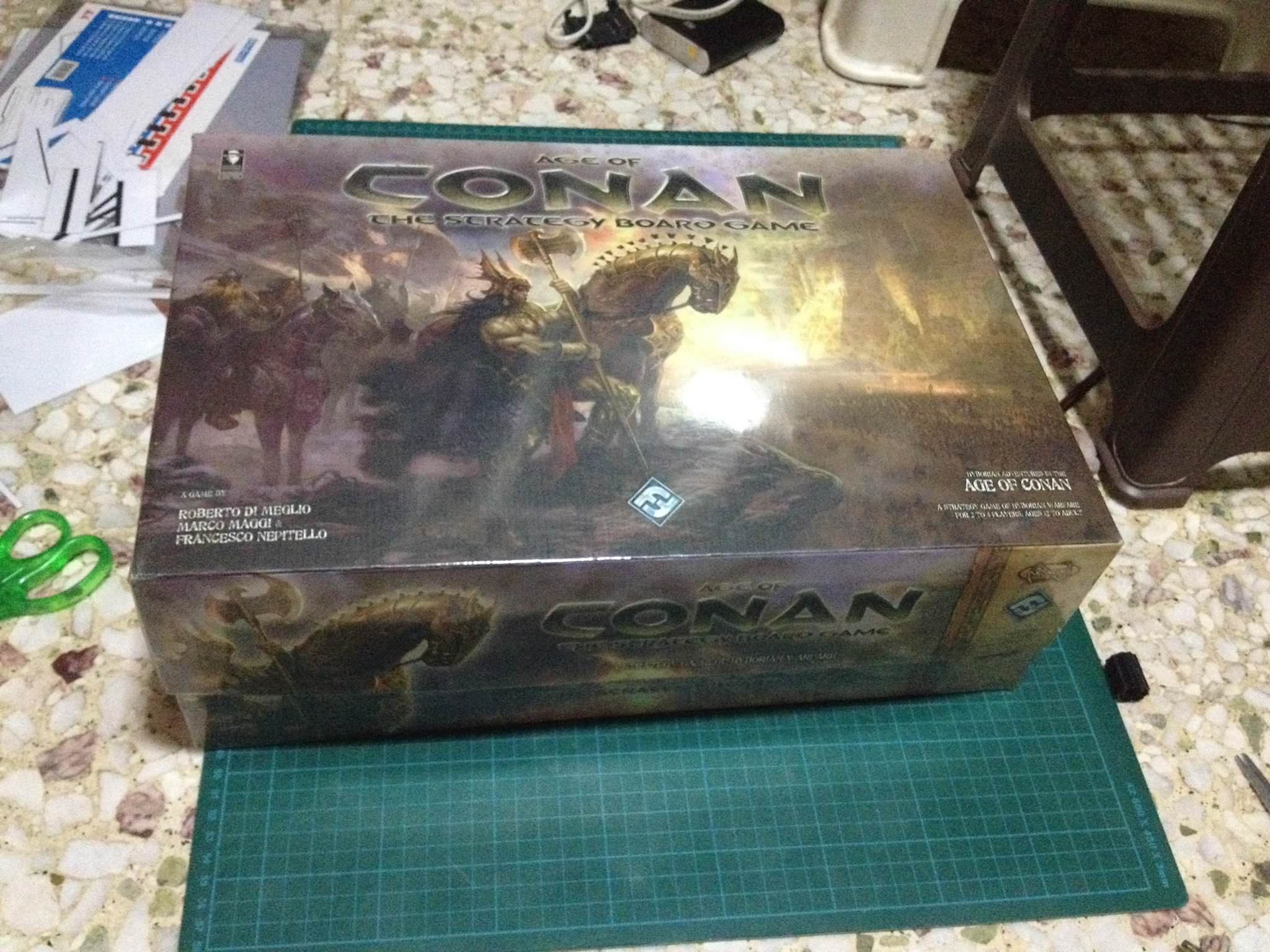 Age of Conan Inserts and Component Boxes Age of Conan The Strategy