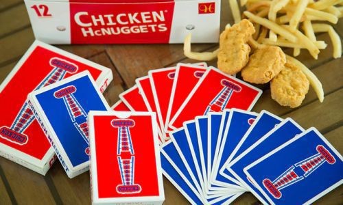 Chicken Nuggets Playing Cards