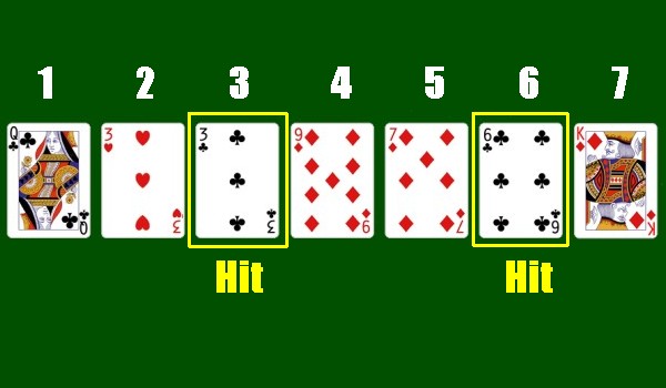 Hit or Miss solitaire