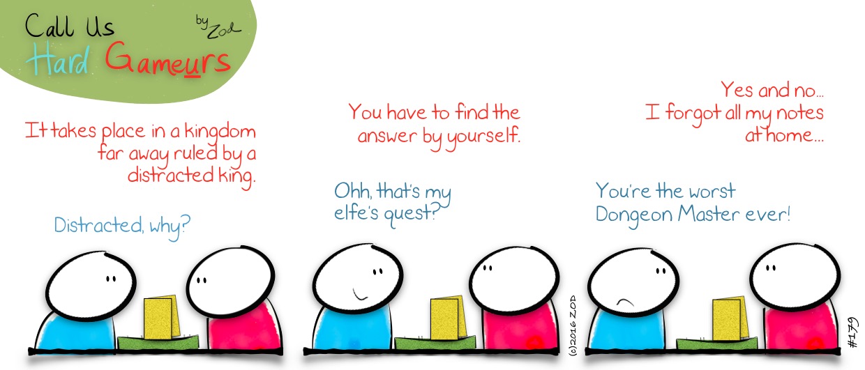 Distracted | Call Us Hard Gameurs [Comics] | BoardGameGeek