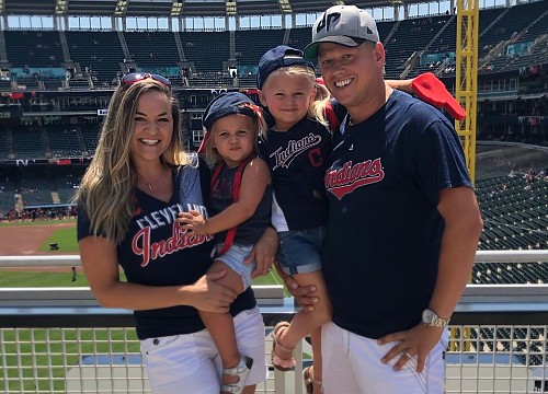 Rick Smith Jr with family