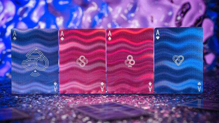 Rainbow Holo V2 Playing Cards by TCC Fashion | BoardGameGeek
