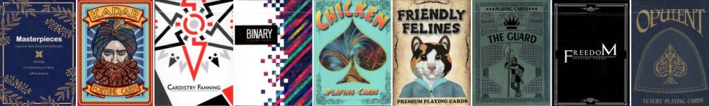 Different Playing Card Tucks