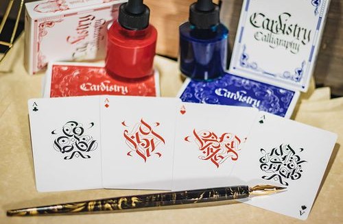 Cardistry Calligraphy Playing Cards