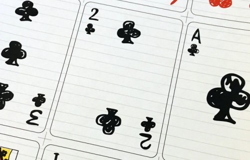 Composition playing cards