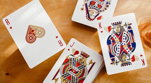 wheel playing cards