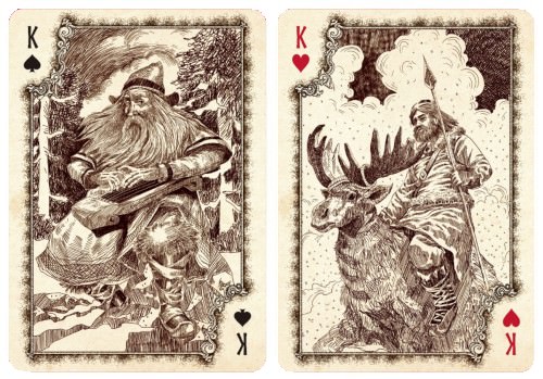 Kalevala playing cards