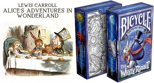 alice in wonderland playing cards