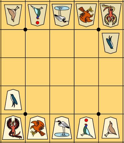 Mini Tori Shogi (Variant) | Tori Shogi