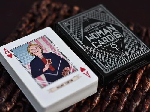 The Woman Cards playing cards