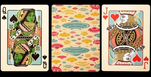 ace invaders playing cards