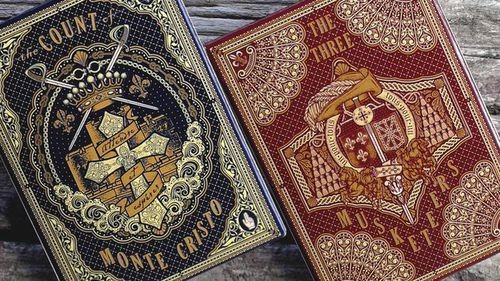 playing cards based on books