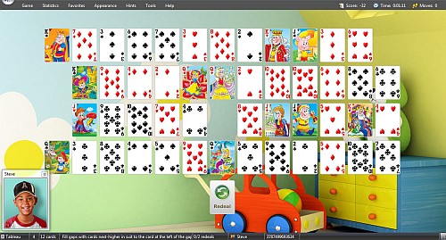 solitaire card game