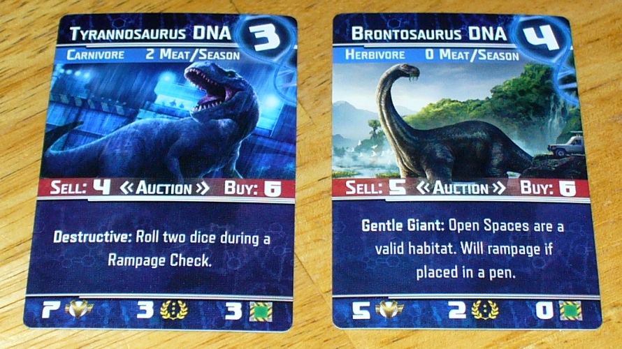 CARDGAME DINOSAUR DNA