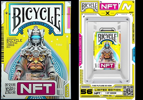 bicycle nft playing cards