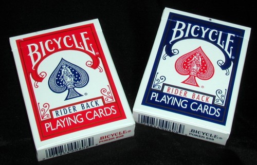 marked playing cards