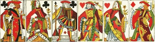 vintage playing cards