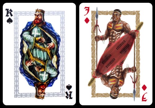 Ancient Warriors Playing Cards