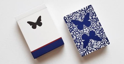 Butterfly playing cards