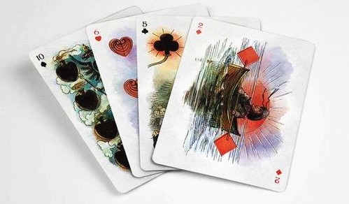 motley pack playing cards
