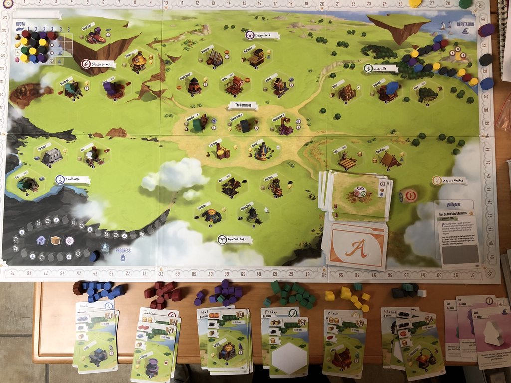An Automa system so good, it plays itself. (Contains SPOILERS) Charterstone BoardGameGeek