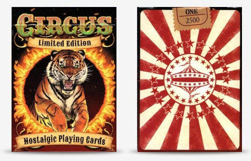 Circus Nostalgic Playing Cards 