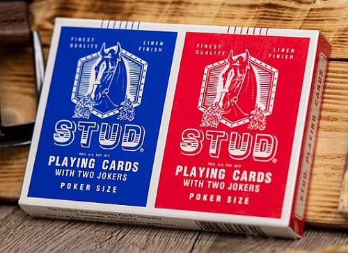 stud playing cards