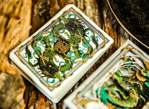 Kickstarter: Azure Dragon & Time Machine Playing Cards | BoardGameGeek