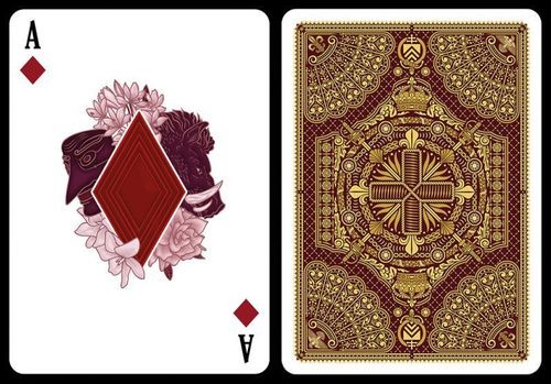 ●三劍客 playing cards