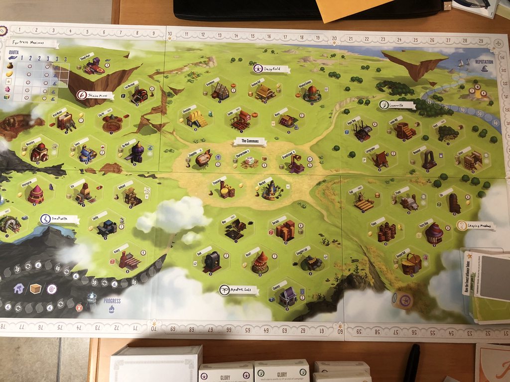 An Automa system so good, it plays itself. (Contains SPOILERS) Charterstone BoardGameGeek