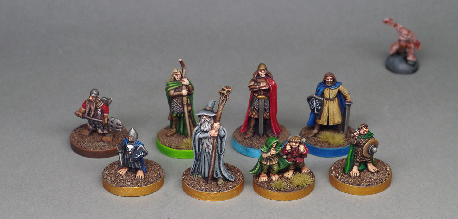 fellowship of the ring miniatures