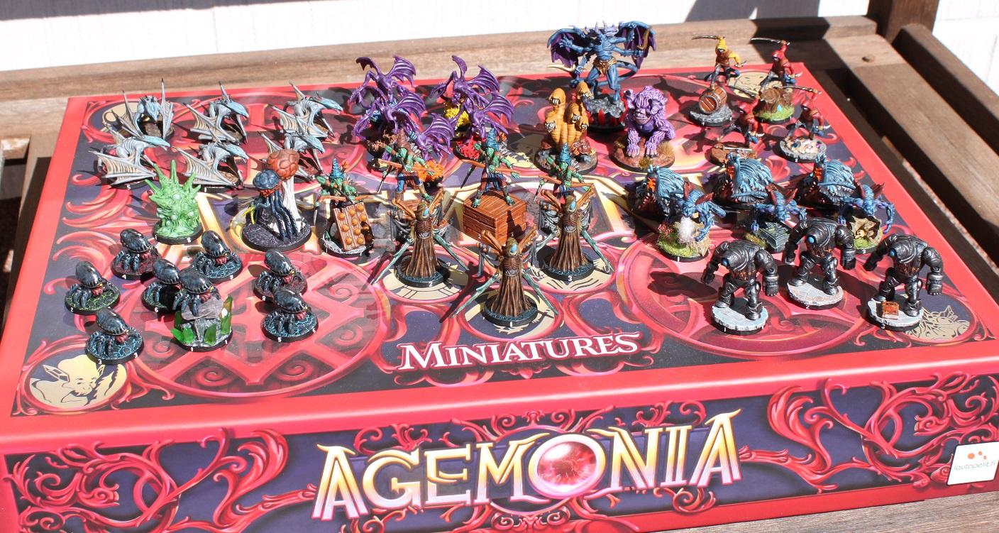 Painted Agemonia monster minis part one | Agemonia