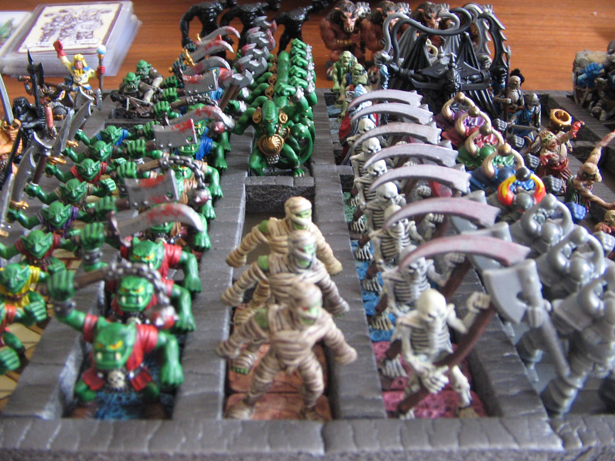 My custom HeroQuest storage box and Dice Tower HeroQuest Adventures