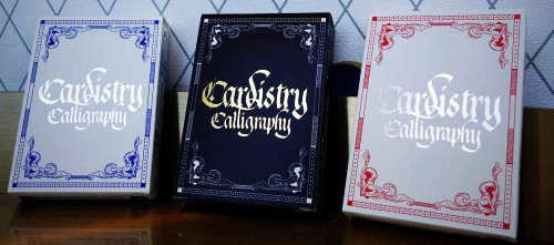 Cardistry Calligraphy Playing Cards