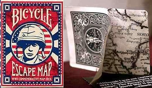 ww2 bicycle playing cards