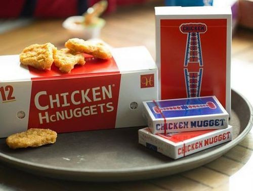 Chicken Nugget Playing Cards
