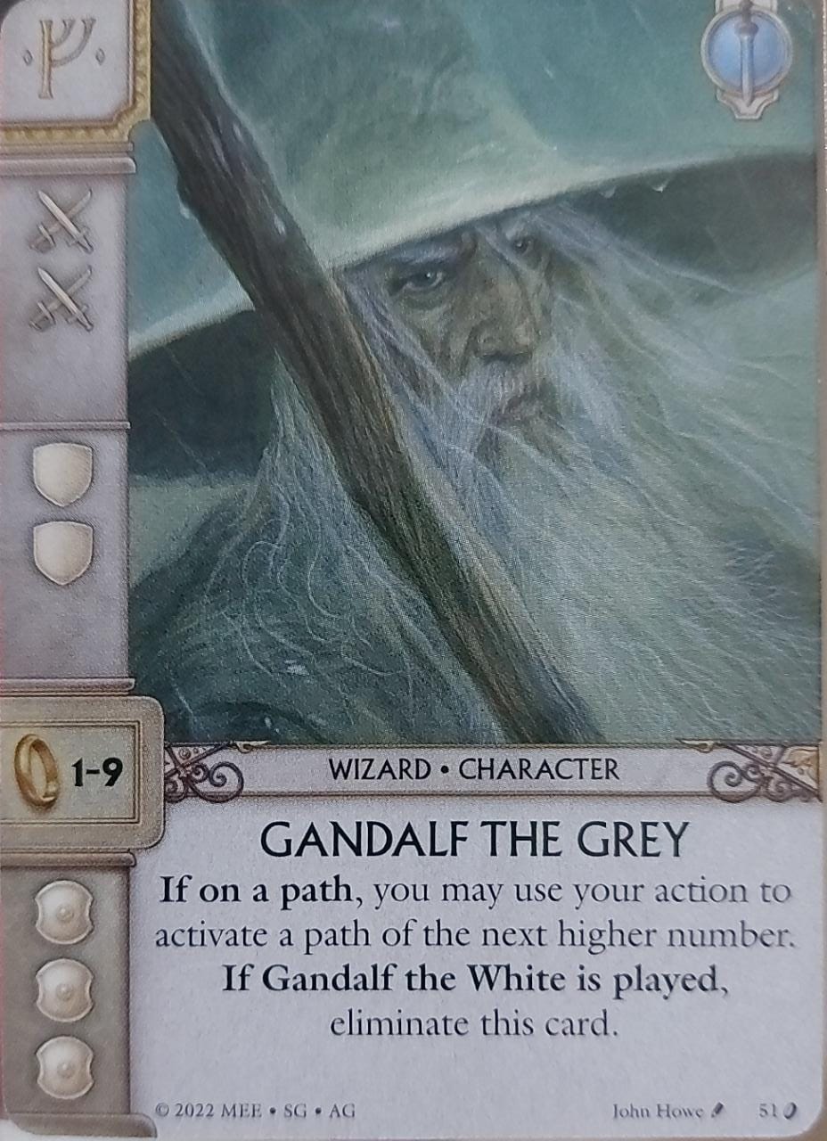 Activating a higher path with Gandalf the Grey | BoardGameGeek