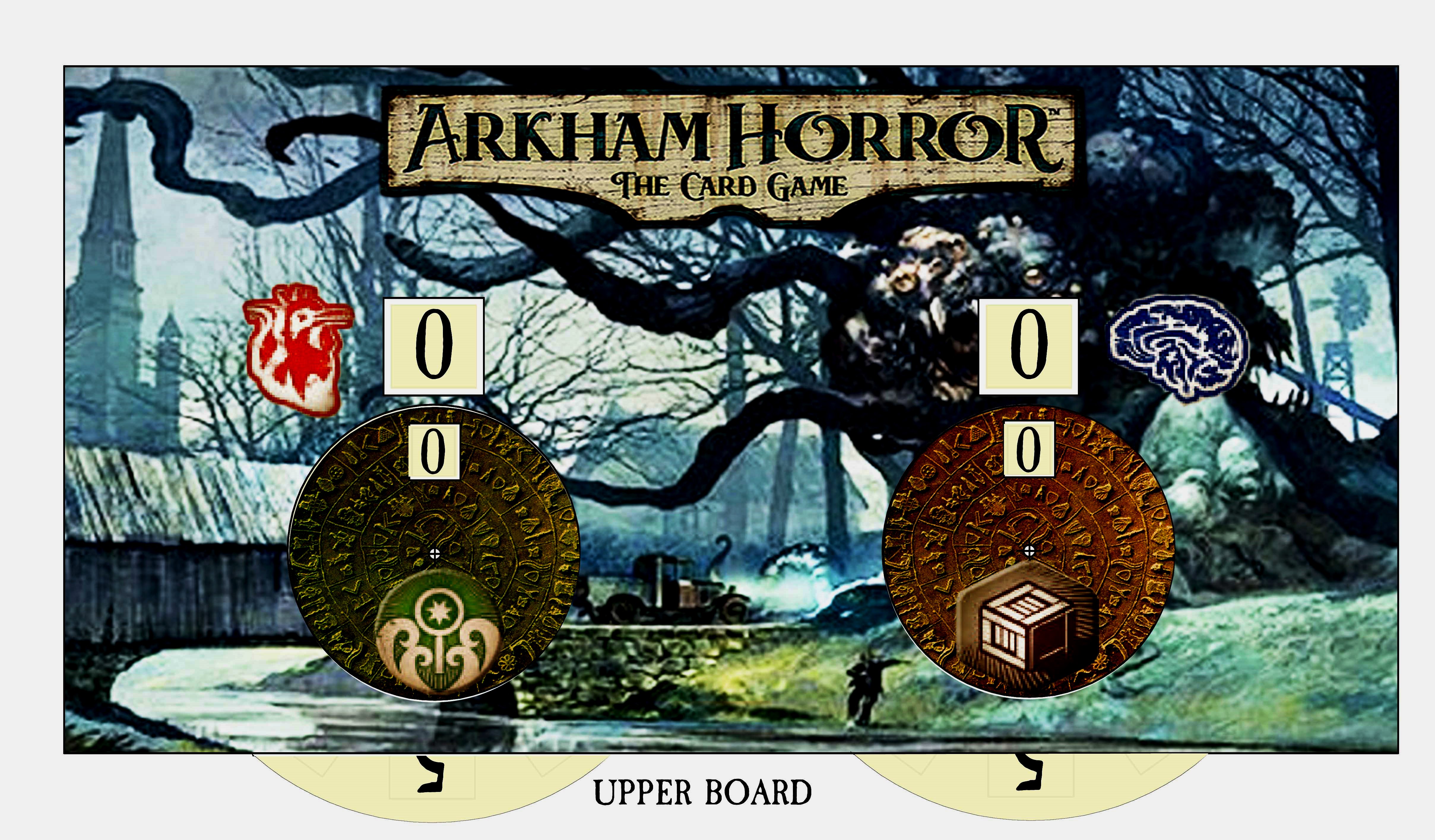 Arkham Horror: The Card Game | Arkham LCG - PLAYER STATUS BOARD | File |  BoardGameGeek